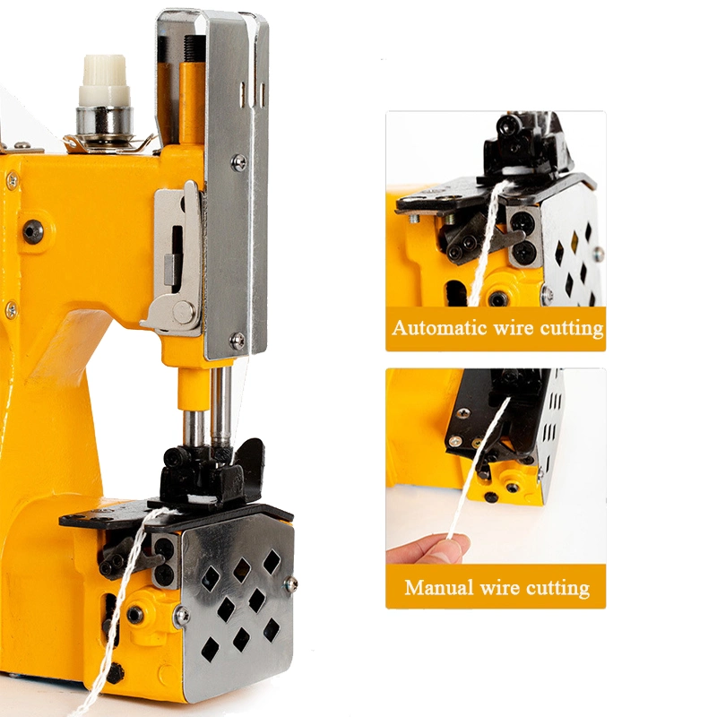 Kefai Industrial Manual Hand Portable Overlock Handheld High-Speed Bag Sewing Sealing Machine