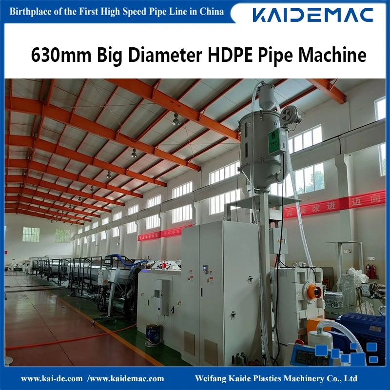 315mm a 450mm 630mm de diámetro grande de Gas de HDPE Tubería de agua// la línea de producción de la línea de extrusión de tubo