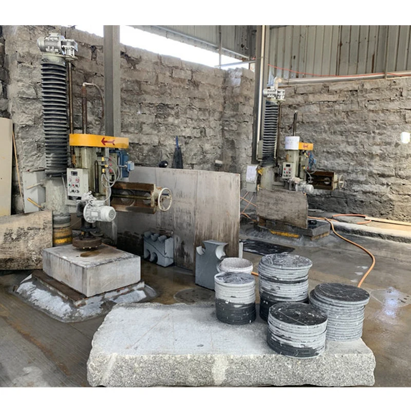 Haineng Stonemachinery Automatische Diamantbohrmaschine Rig Stone Vertikales Schneiden Bohrmaschine für Granit Marmor