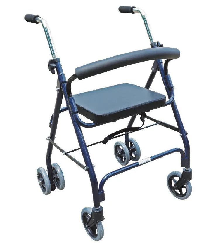 Capacity Disabled Walking Aid High quality/High cost performance  Rollator Aluminum Rollator Walker Adult Walker