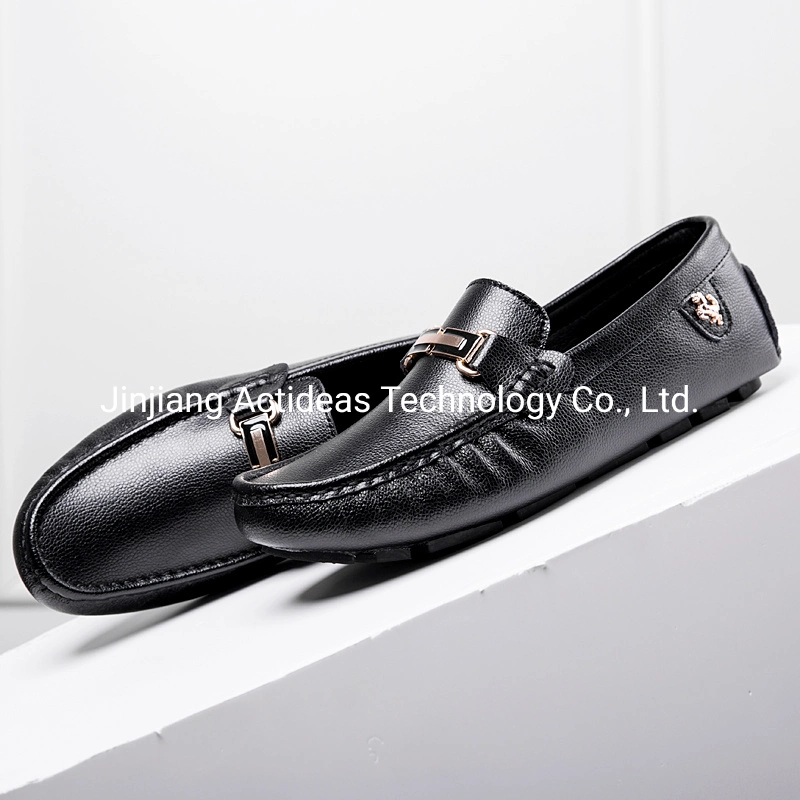 2020 Popular Handmade Business Men Leather Footwear Shoe Personalized Casual Leather Shoes