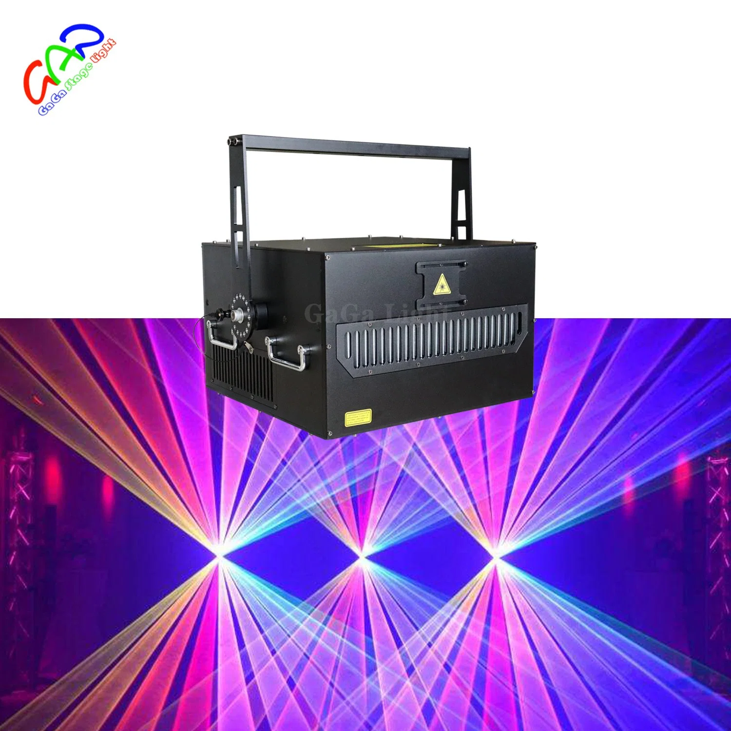 Professional RGB 26W Full-Color Animation Disco Stage Show Special Laser Light for Popular Tourist Attractions