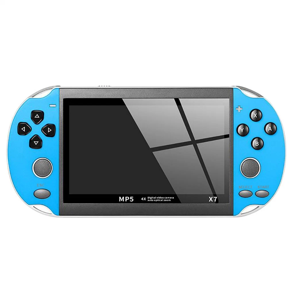 X7 4.3inch Builtin 1000games Handheld Video Game Console