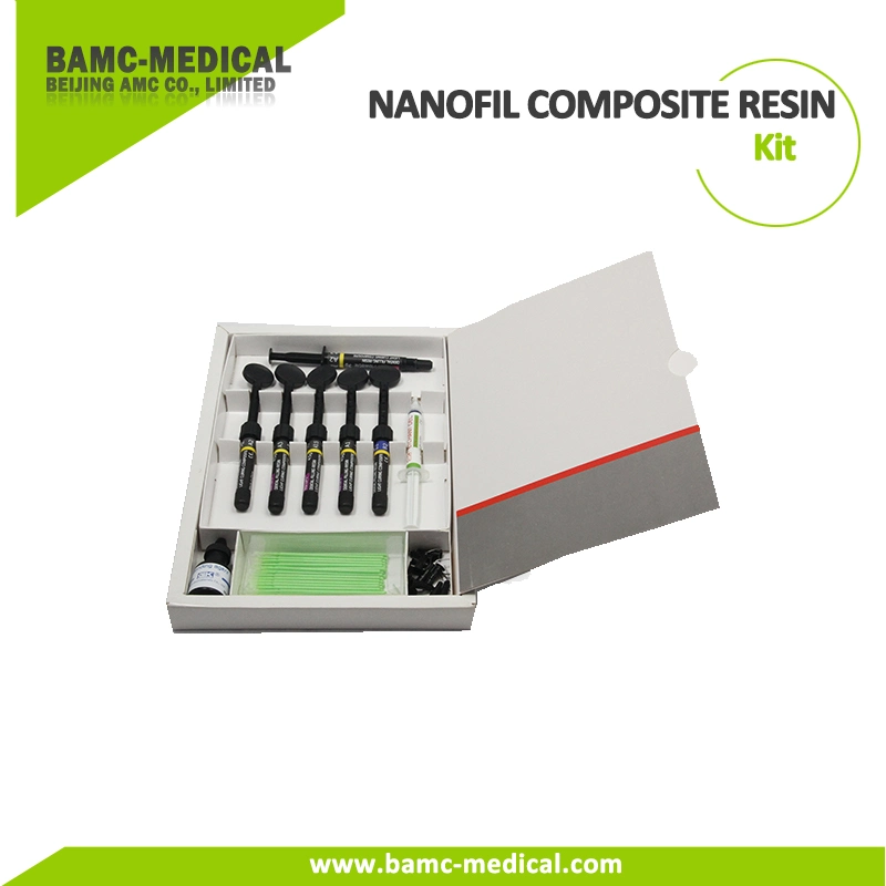 Dental Filling Restorative Materials Hybrid Nano Light Curing Composite Kit