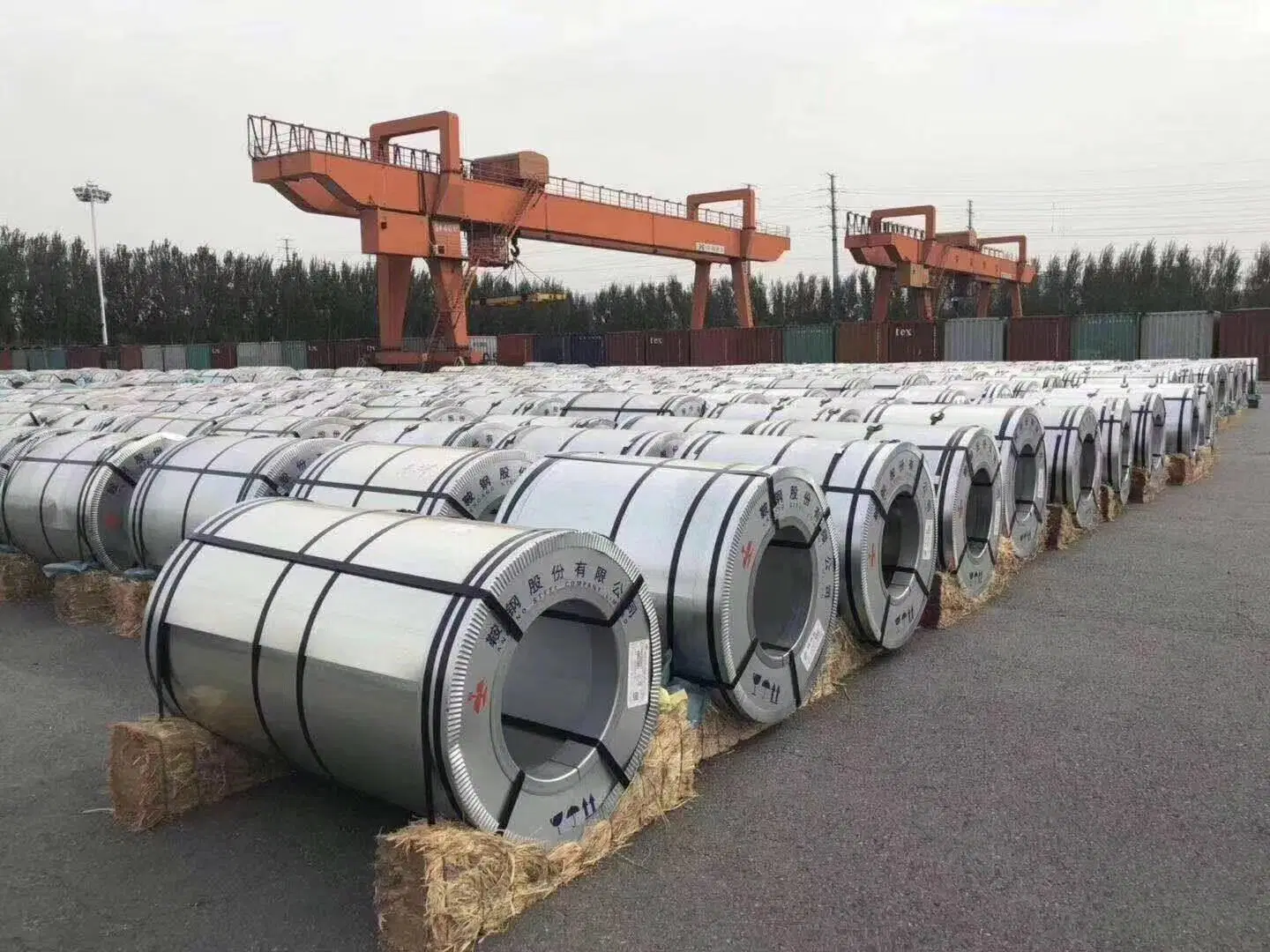 Dx51d Z100 Galvanized Steel Coil Gi Coil CRC Coil Hot Galvanized Strip Steel Coil