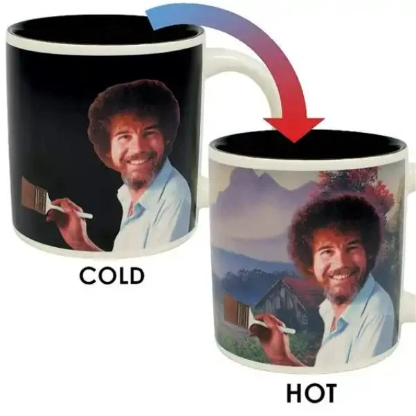 Porcelana Personalizar! Magic Mug Change Color Pure Color Ceramic Mug talheres copo de café Pure glaceado Utensílios de cozinha personalizados Cor/padrão/logótipo/Design/estilo/forma