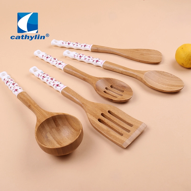 Hot-Sale Cheap Household Cooking Tools Small Wooden Kitchen Utensils