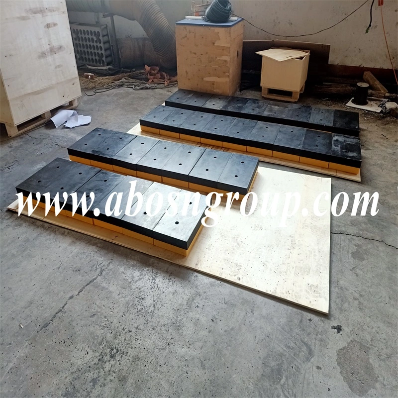 Low Friction Surface UHMWPE Marine Dock Fender Sliding Pad Factory Price