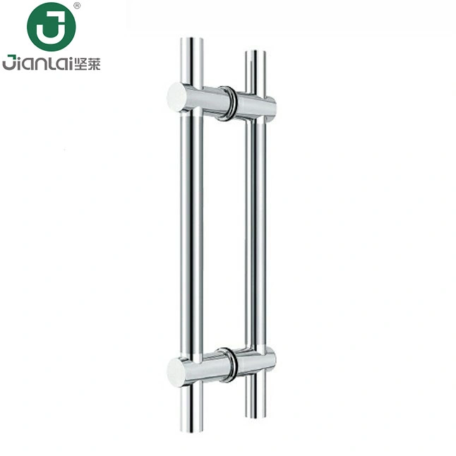 Factory Sales H Type Stainless Steel Door Handle for Glass Door