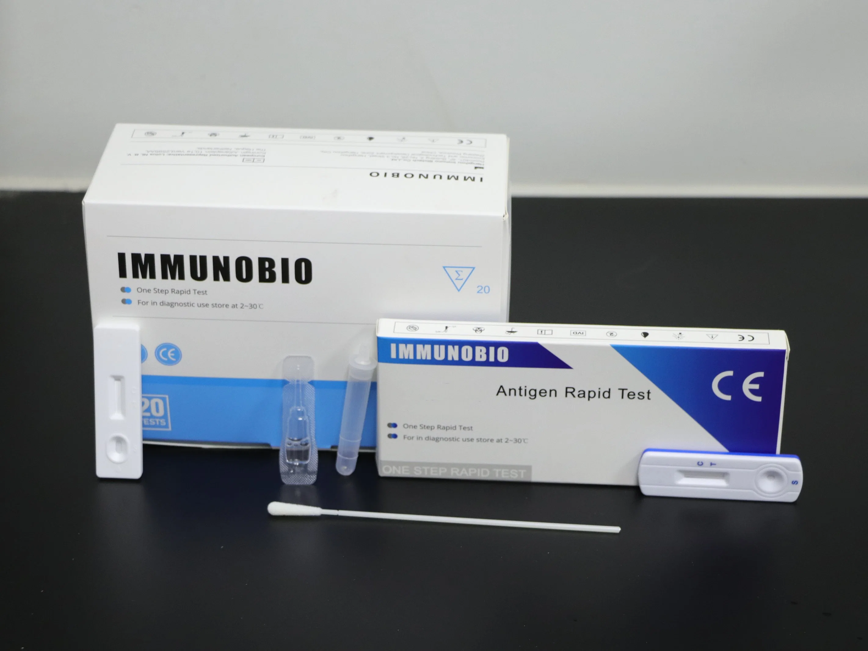 Antigen-Test-Kit für 2019 Virus Speichel/Hals/Nasal Serection CE/Pei