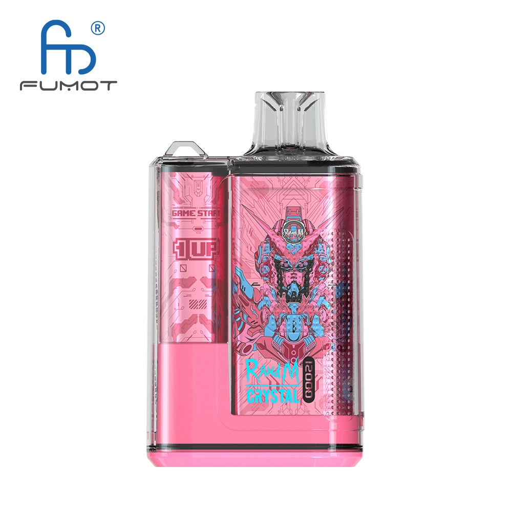 Wholesale/Supplier Fumot Randm Crystal 12000 Puffs Vape Price 20ml Randm Sunax Disposable/Chargeable Vape Electronic Cigarette Disposable/Chargeable Vape Bar