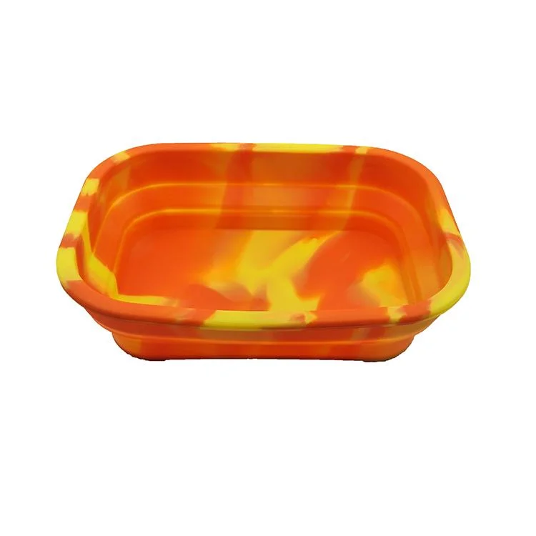 New Square Silicone Ashtray for Home Novelty Crafts Ash