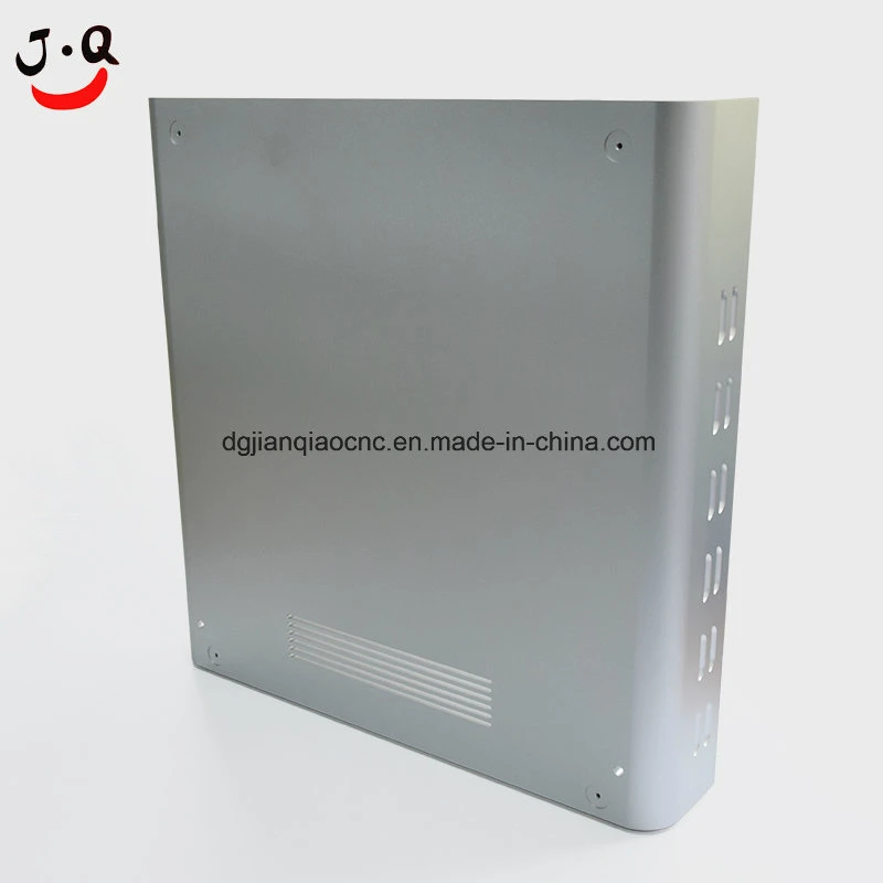 Plaque arrière en tôle d'aluminium avec revêtement en poudre pour ordinateur.