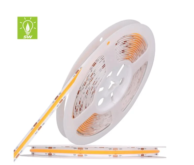 RGB Dimmable LED Light 12V 24V Flexible Decoration IP64 PU Coating Waterproof 352LEDs / 512LEDs Outdoor Linear Lighting COB Strip Light