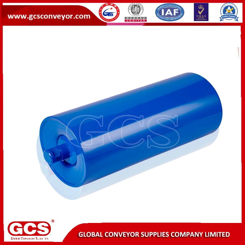 Gcs Steel Trough Idler Roller Mining Belt Carrier Roller