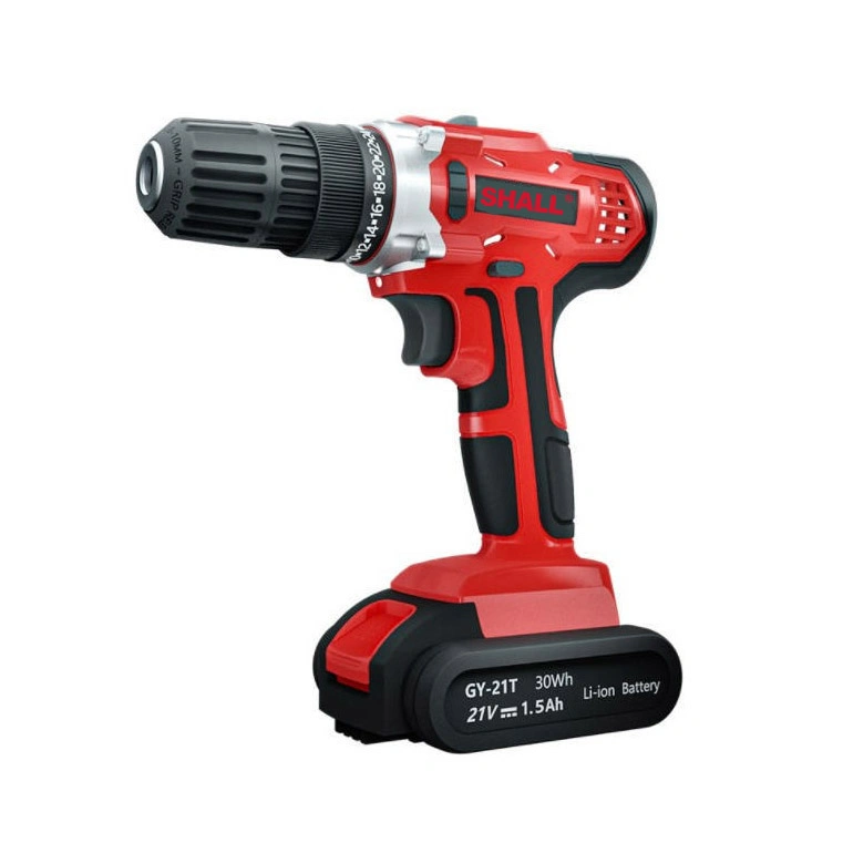 20V Brushless Cordless Impact Drill Replacement Lithium Ion Battery Power Tools Hand Machine Heavy Duty Power Drill