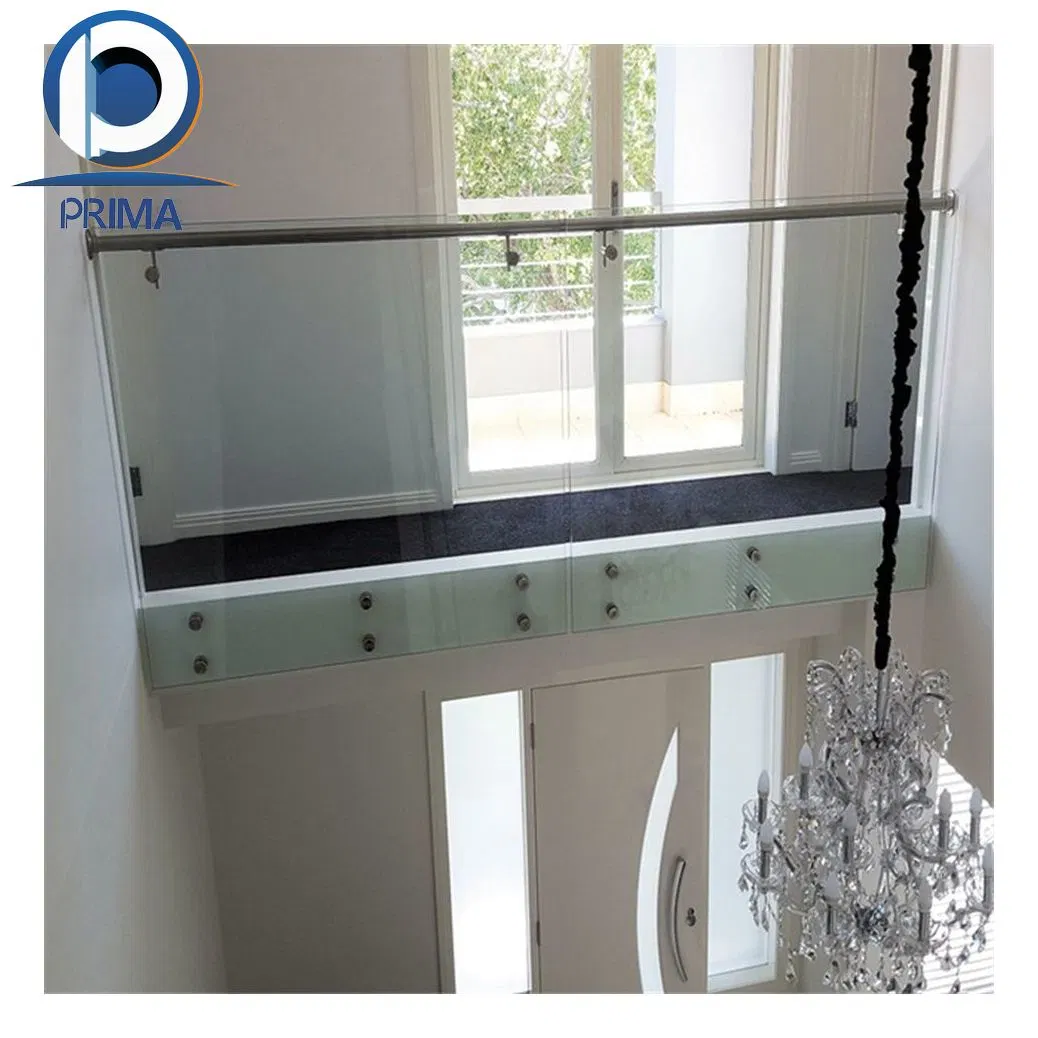 Prima Glass Railing Standoff Staircase Glass Railing Balcony Balustrase