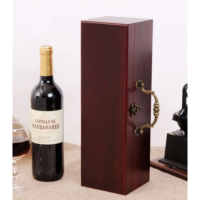 High Quality Customized Antique Wooden Wine Box