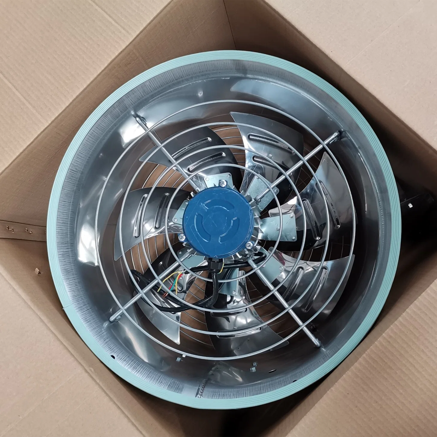 Factory Prefabricated Air Blower with Stainless Steel Blades for Agriculture/Poultry