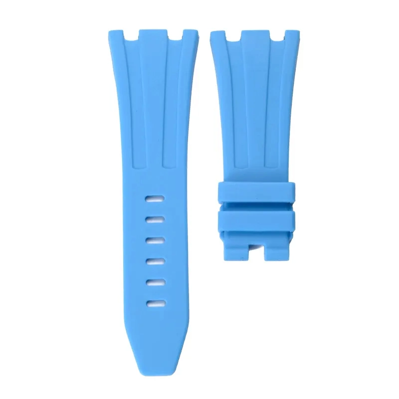 New Magnetic Watch Strap Folding Button Silicone Smart Watch Band for Apple Watch Series