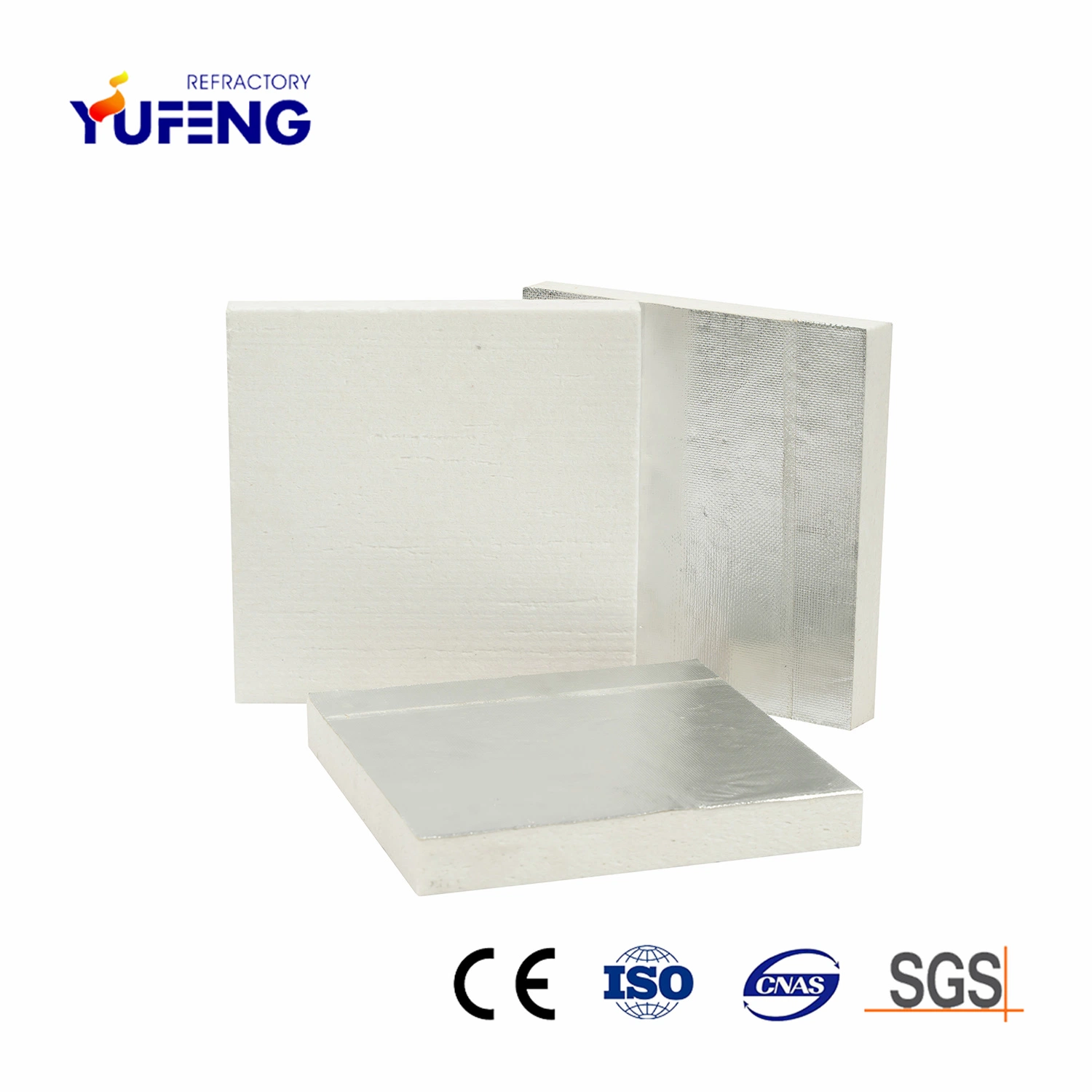 Backup Insulation Material Alumina Silicate Ceramic Fiber Board for Monolithic Refractories