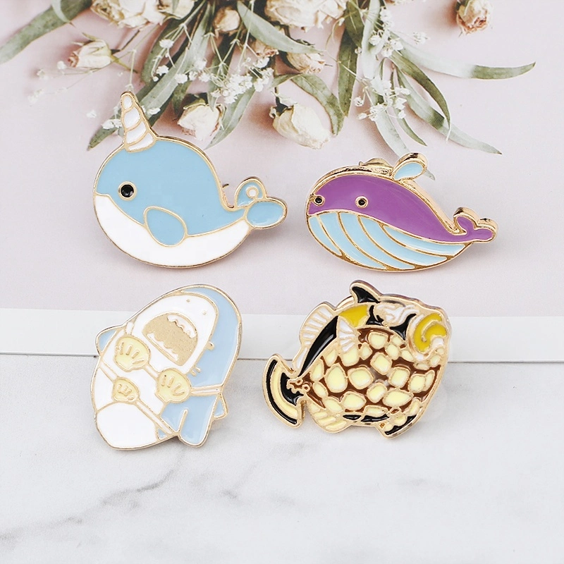 Mode Rainbow Metal Plating Pins populaire Enamel Pins Custom Lapel Broche