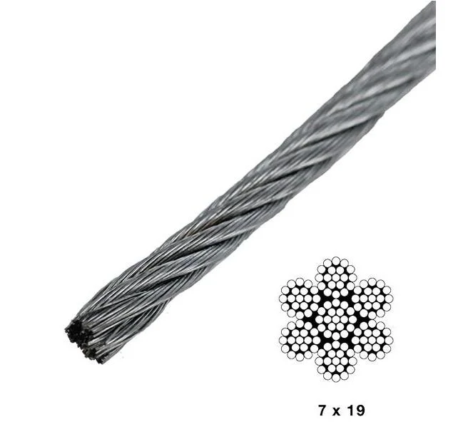 Galvanized Steel Cable 7X19 -Aircraft Cable