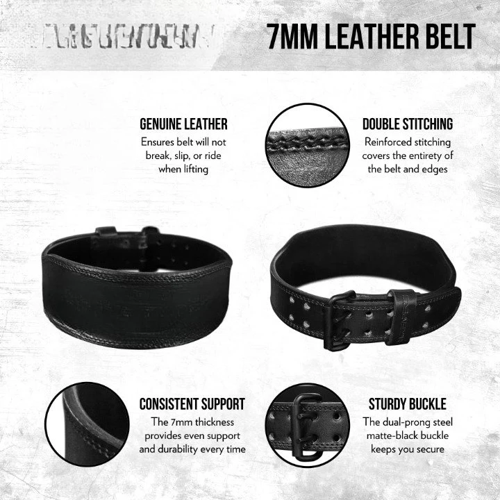 at a Loss Best Direct Selling Heavy Duty Leather Belt with Adjustable Buckle