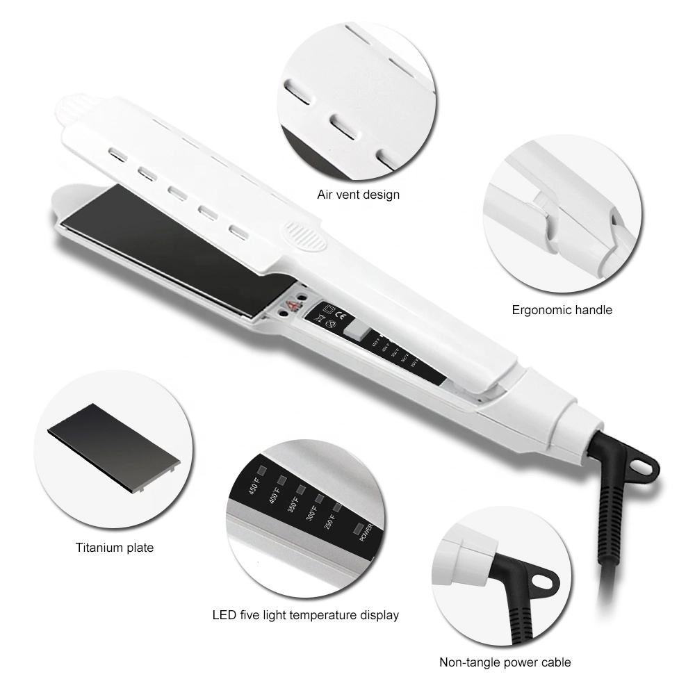 Multi Function Beauty Appliance Haarlockener Haarglätter Pinsel Bügeleisen Haarglätter