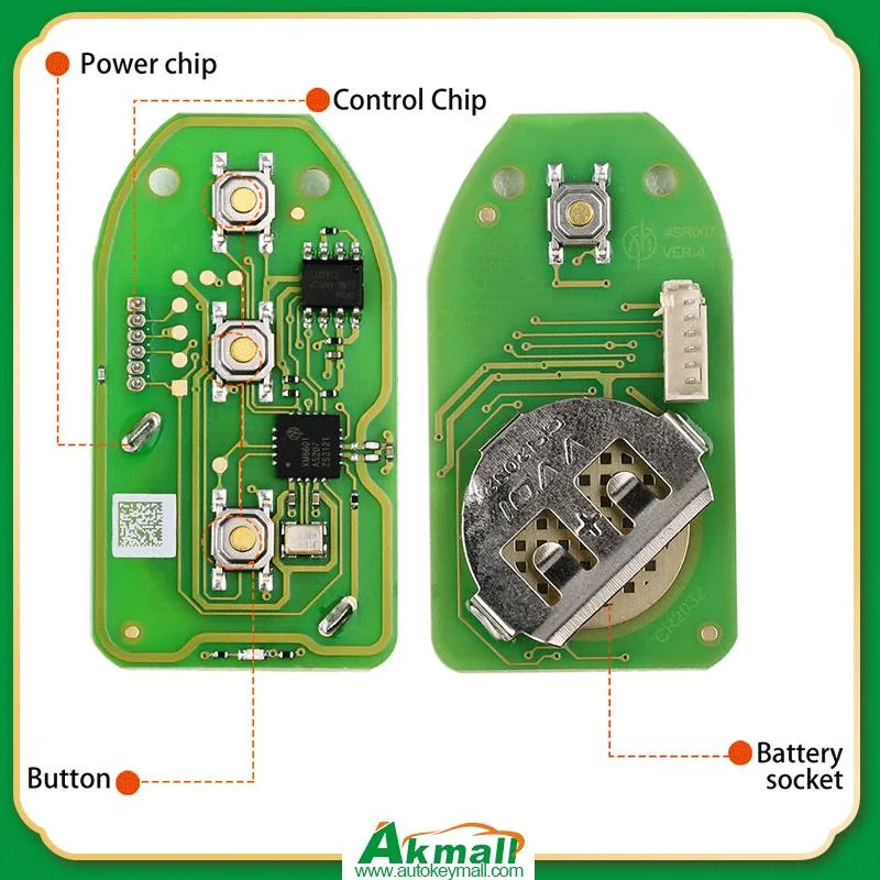 Xhorse Xkhy01en VVDI Universal Wire Remote Car Key für Hyundai Typ