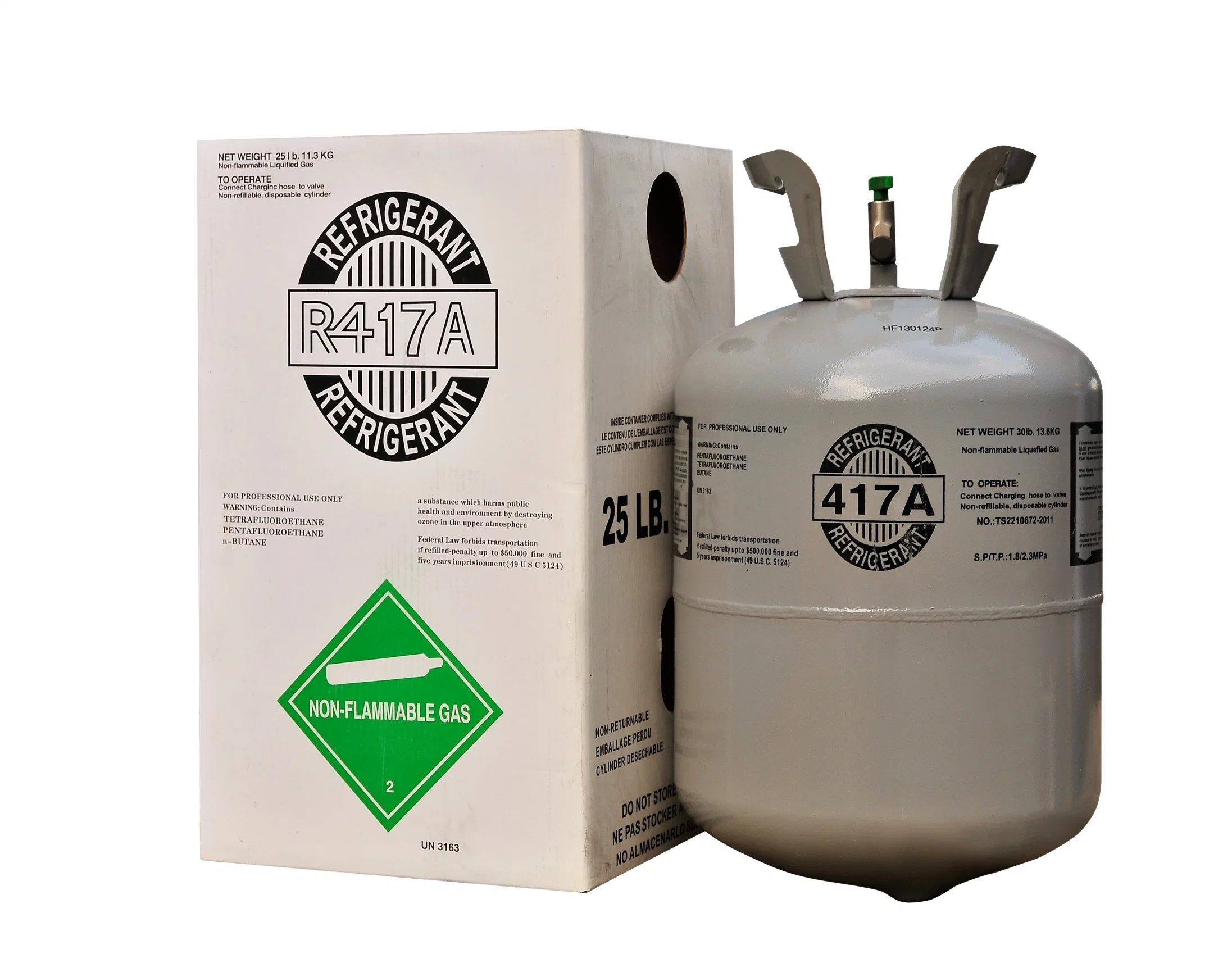 Pure and Safety World General Use R417A Refrigerant Gas