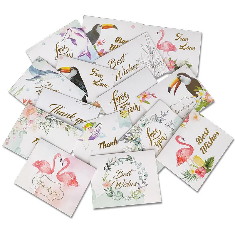 Wholesale/Supplier Custom Logo Design Luxury Folding Greeting Envelopes Thank Cards