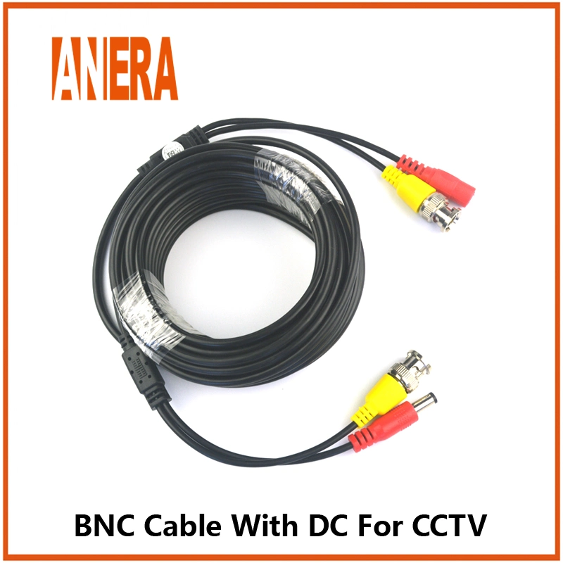 Video Power Rg58 Rg59 DC Coaxial BNC Camera Extension Cable for CCTV Camera 30m