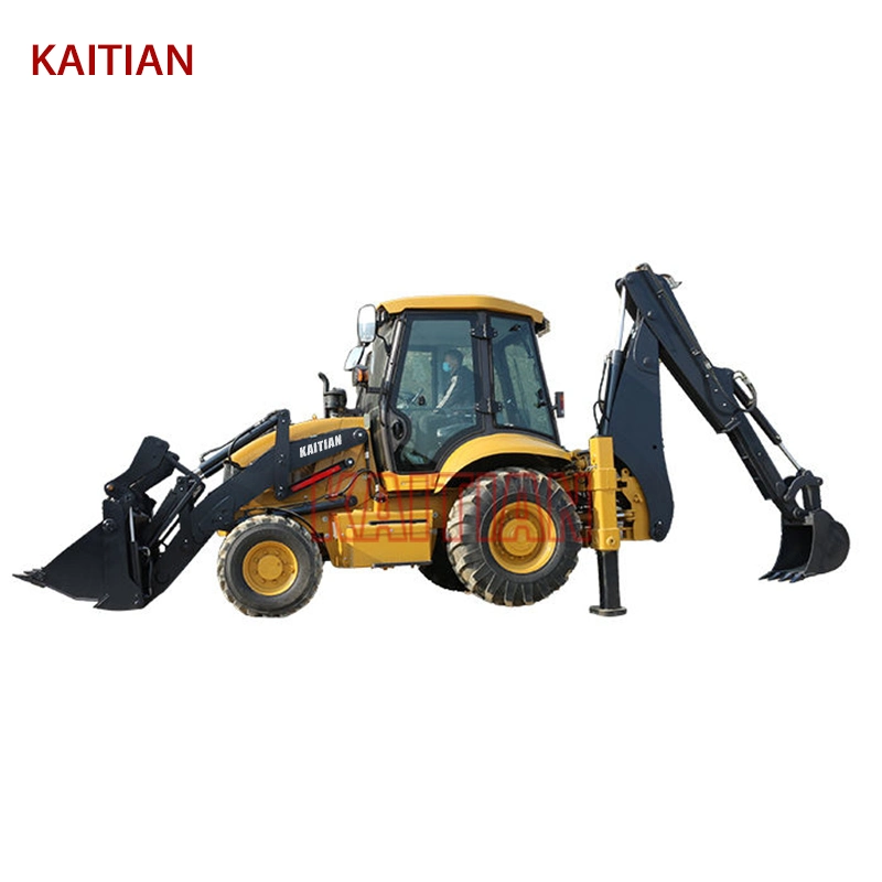 Backhoe Wheel Backhoe Loader Overseas Wholesale/Supplier Suppliers Backhoe Loader 4X4 with Attachment Kt40-30