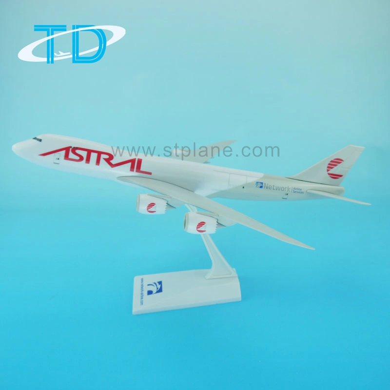 Boeing B747-8f Astral Plastic Model Plane Promotional Airplane