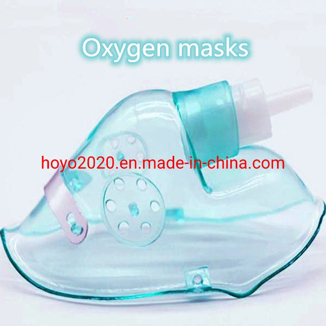 Hi Flow Oxygen Mask Disposable Oxygen Masks Oxygen Face Mask