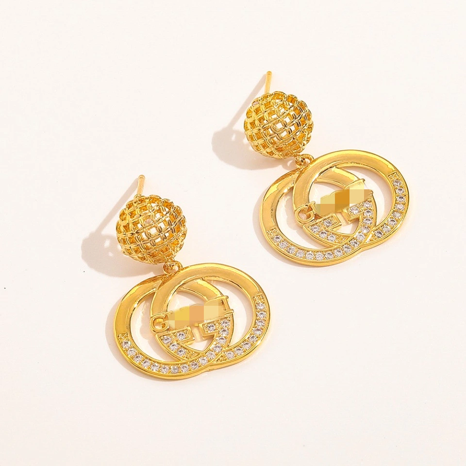 Costume Jewelry Designer Jewellery Replica Earrings Cc Gg Branded Earrings