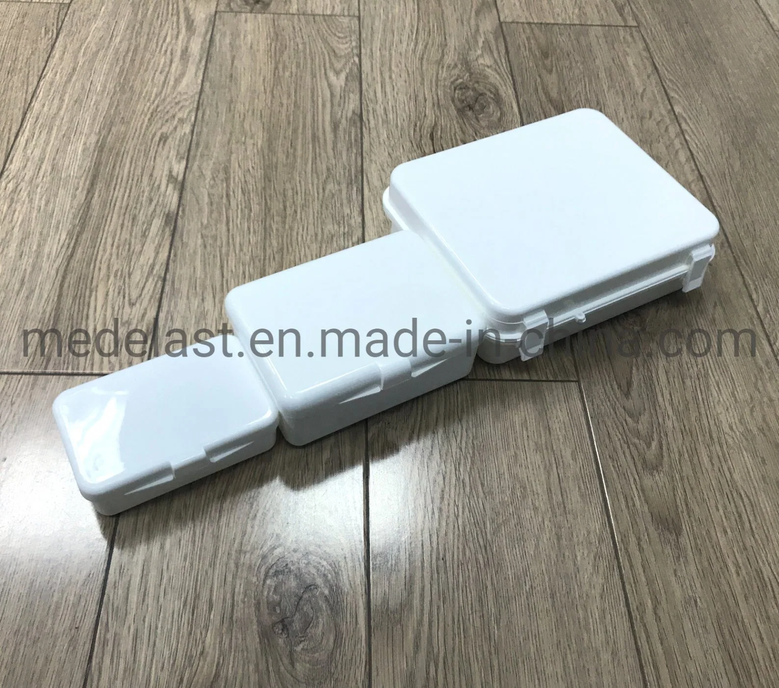 Durable White Empty PP Plastic First Aid Box in Various Sizes