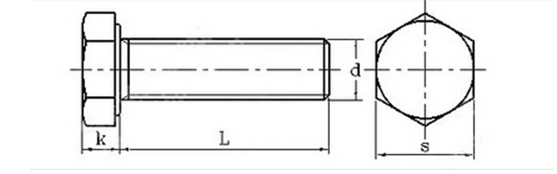 ASME A193 B8 B8m A2 A4 perno de cabeza hexagonal y. Tuerca ASME B18,2.1 tornillo hexagonal tornillo hexagonal tornillería inoxidable Acero