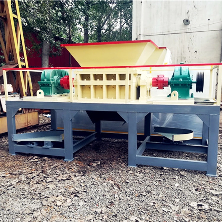 100-3000kg/H Waste Plastic Film Plywood Wood Shredder Machine