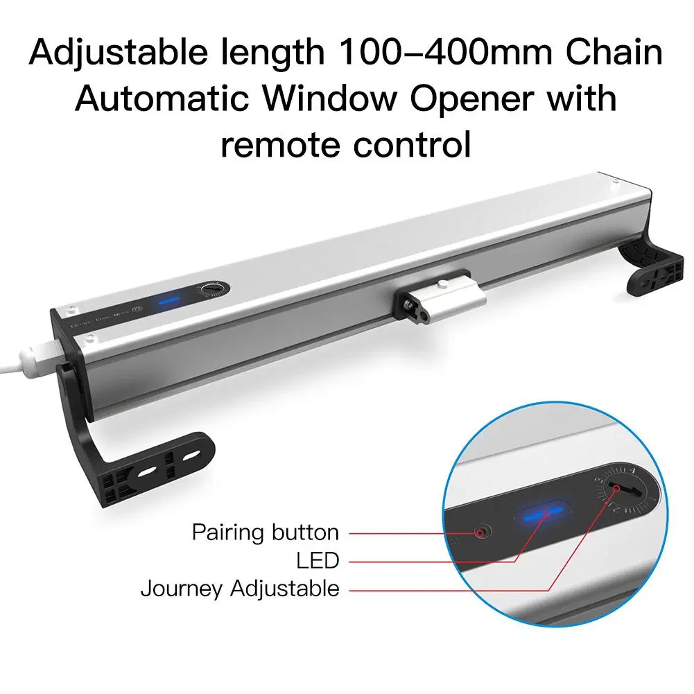 Smart Motorized Opener with Wireless Control and Rain Sensor