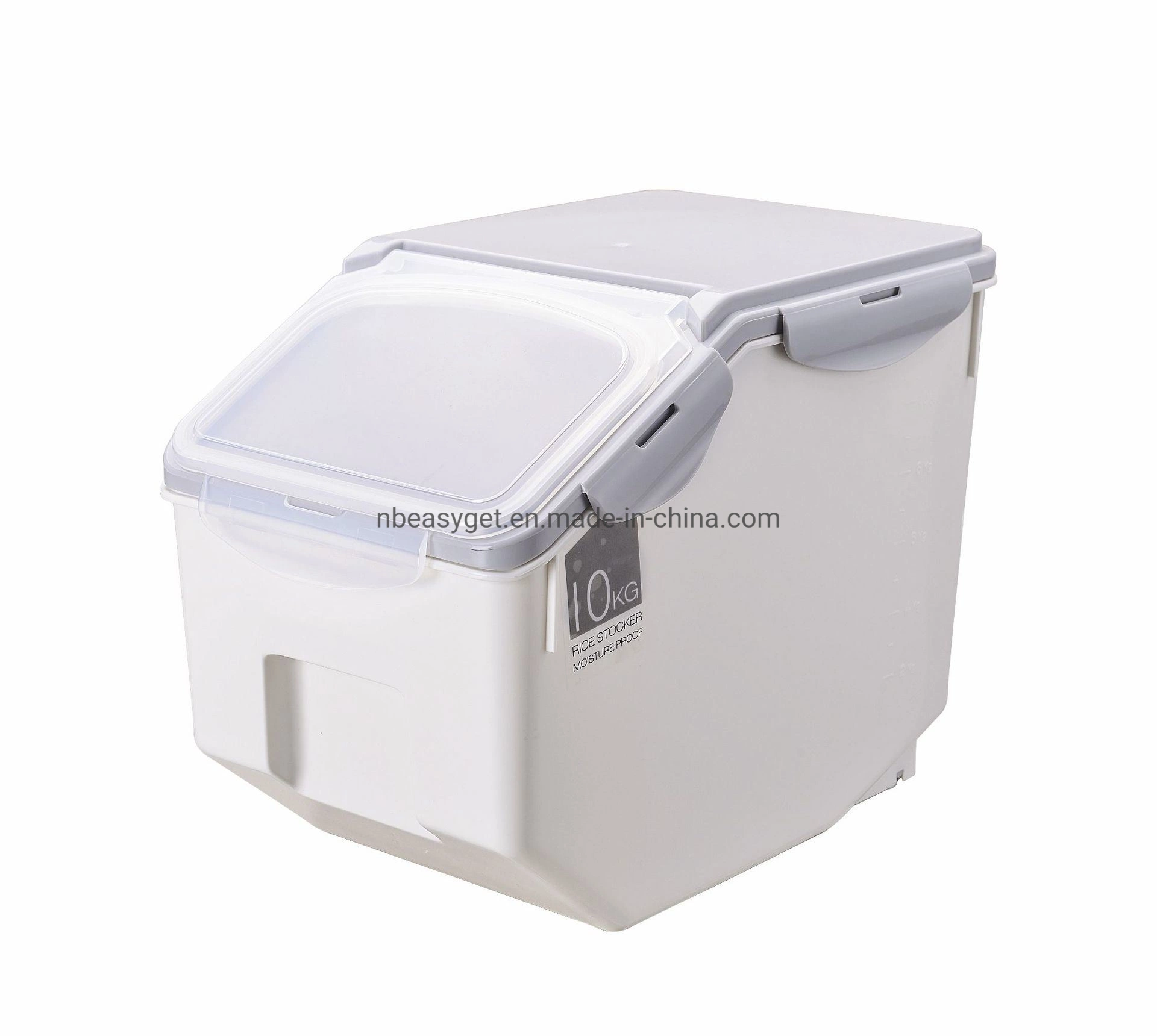 Multi-Functional Pet Food Storage Box Snack Container with Measuring Cup Esg12774