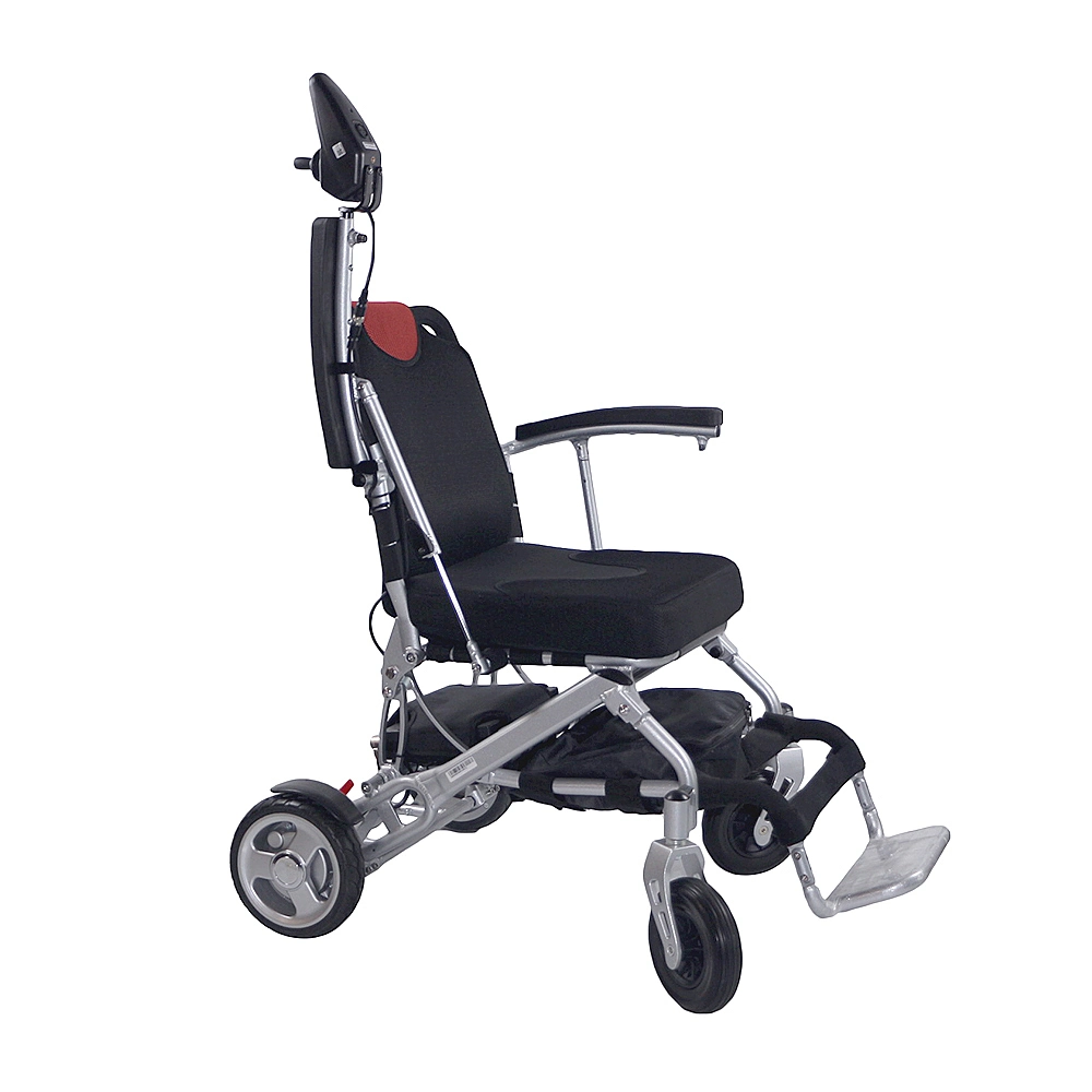 Factory Direct Sales of Lithium Battery Four Wheel Foldable Electric Wheelchairs for The Elderly