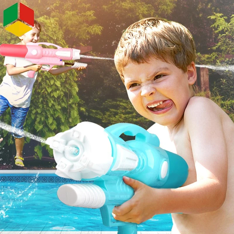 QS Color sólido de mano de la bomba de agua burbuja de la pistola de juguete para niños de disparo al aire libre juego de Batalla de los niños de pulverización de plástico de pistola de agua de juguete de verano