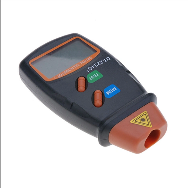 Portable Digital Tachometer Non-Contact Dt2234+ Speed Measuring Meter