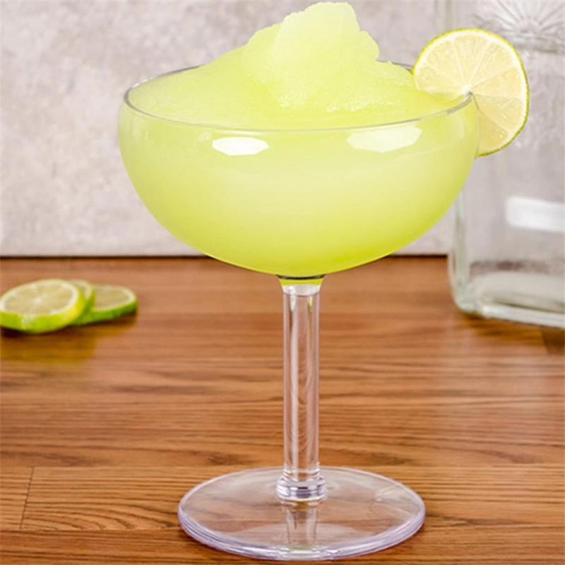 Party Acrylic Outdoor Plastic Margarita Glasses Wholesale/Supplier 440ml Plastic Cocktail Glasses