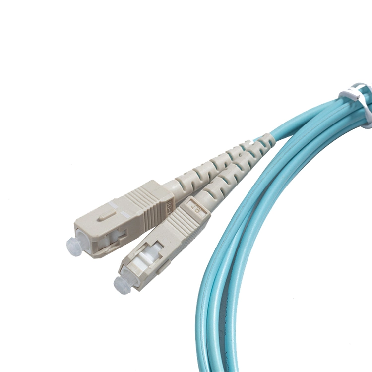 3 Meters Duplex Multimode Om3-150 Fiber Optical Cable Jumper Patchcord and Pigtail with LC Sc FC Connector