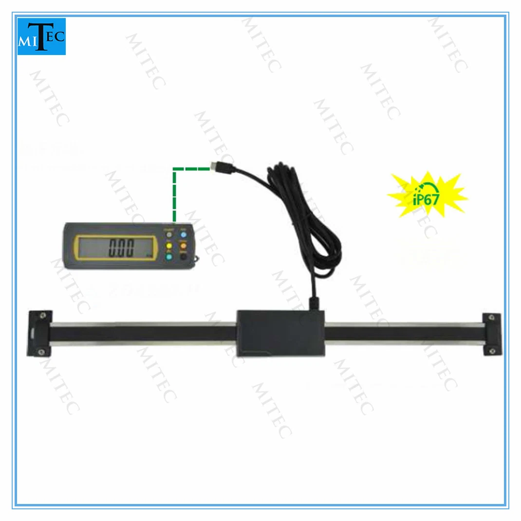 Lectura Digital Linear 0-1000mm precisa lectura digital LCD digital de la escala lineal de tornos, fresadoras para la lectura digital lineal