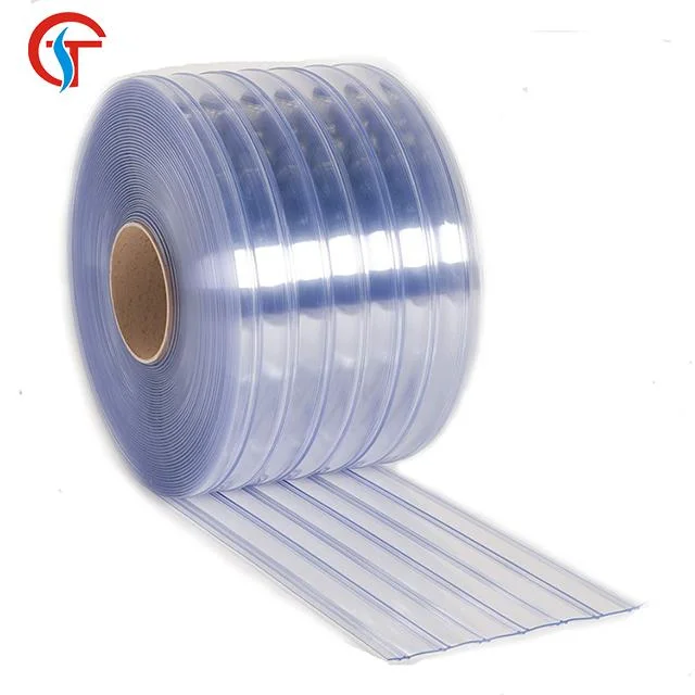 EU Standard High Transparent Clear Freezer PVC Strip Curtain