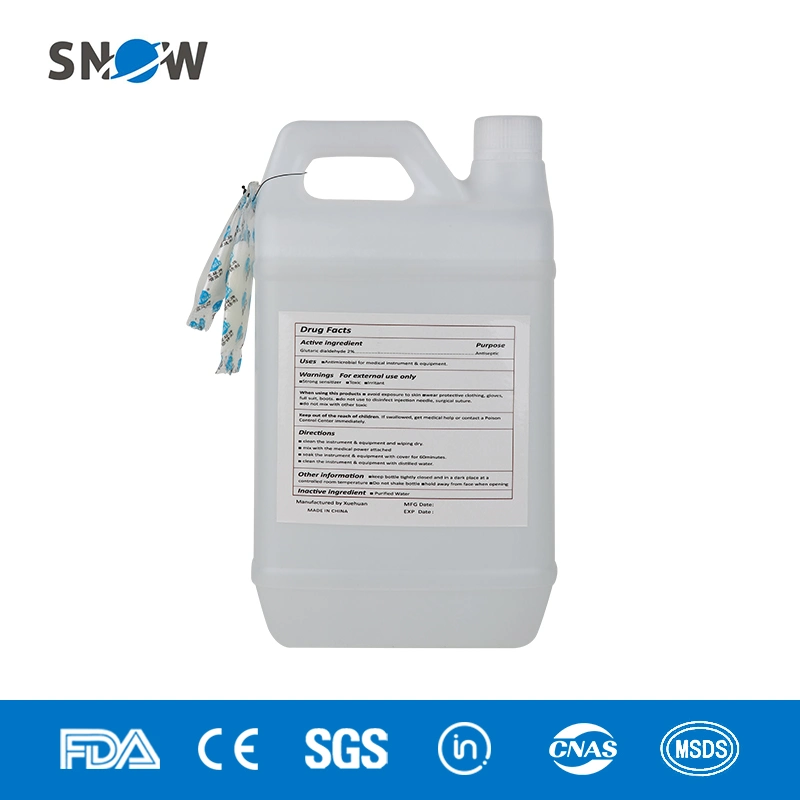 2.4 Activated Strong Glutaraldehyde Aqueous Solution for Electron Microscopy Disinfection Wholesale/Supplier Price